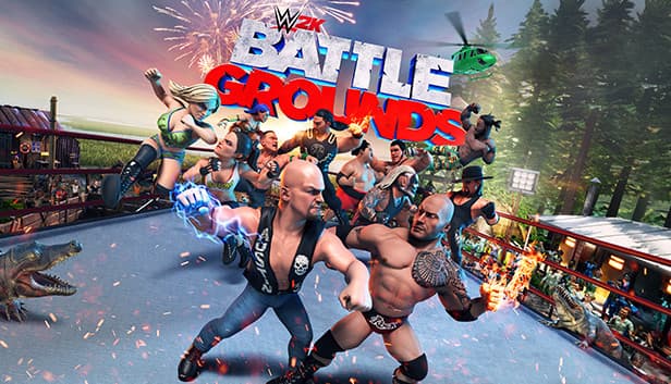 WWE 2K BATTLEGROUNDS обложка
