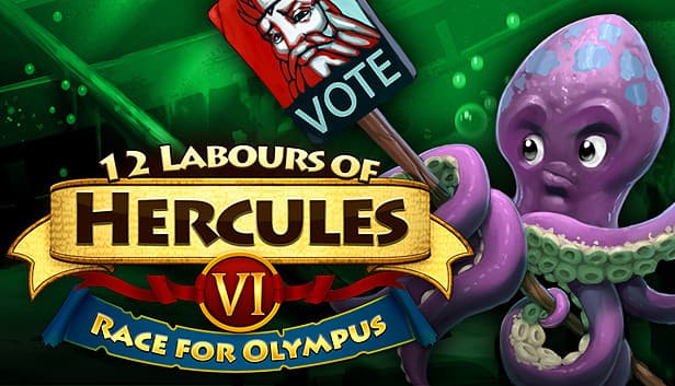 12 Labours of Hercules VI: Race for Olympus обложка
